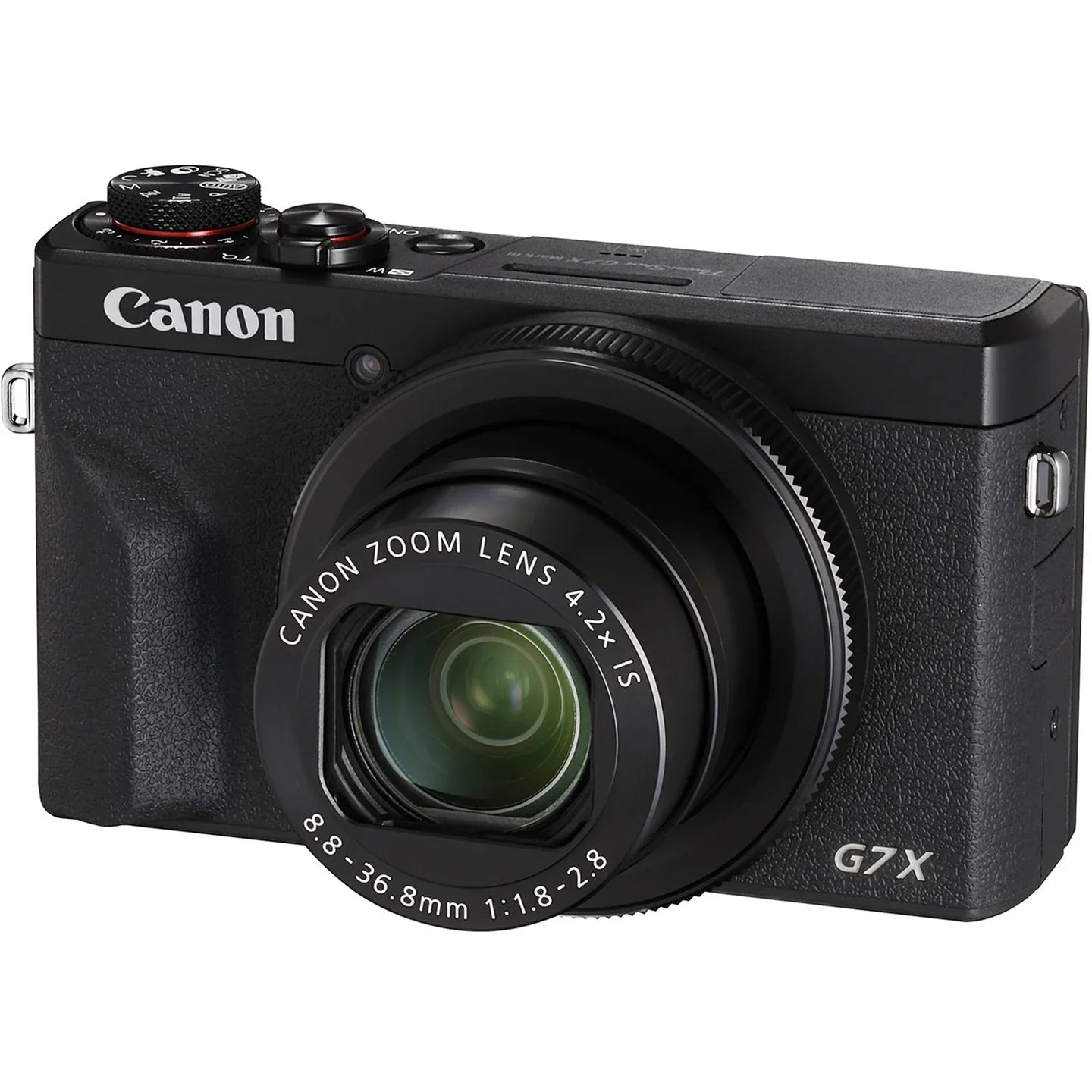 Canon PowerShot G7 X Mark III Digital Camera (Black) | 20.1MP 4K Vlogging Camera w/ Wi-Fi & Bluetooth